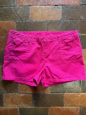 JUNIOR size 11 Magenta Earth Rocks short shorts